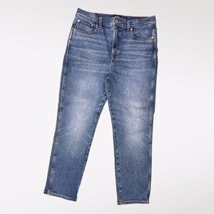 J.Crew Classic Vintage High-Rise Jeans Stretch Denim Blue Wash Size 30
